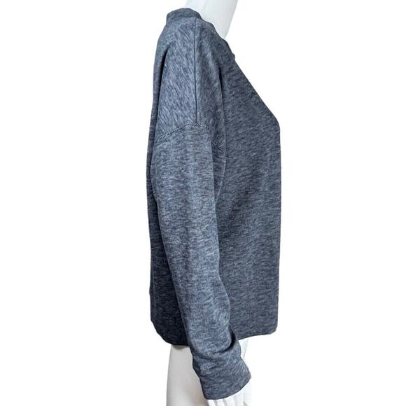 Dylan Shirt Womens Small Gray Blue Warm Soft Comfortable Sweatshirt Athleisure - Picture 2 of 8
